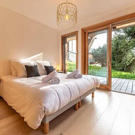 Nouveau ! Chalet Octopussy Avec Jacuzzi Et Sauna, 4 Chambres Pour 8 Personnes Les Gets Buitenkant foto