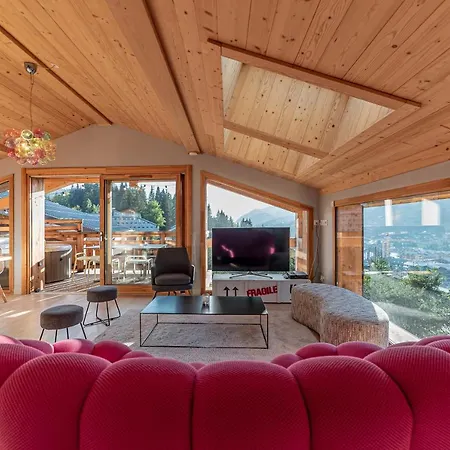 Nouveau ! Chalet Octopussy Avec Jacuzzi Et Sauna, 4 Chambres Pour 8 Personnes Les Gets Buitenkant foto