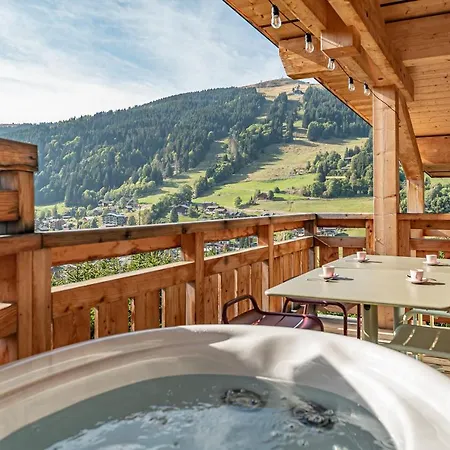 Nouveau ! Chalet Octopussy Avec Jacuzzi Et Sauna, 4 Chambres Pour 8 Personnes Les Gets Buitenkant foto